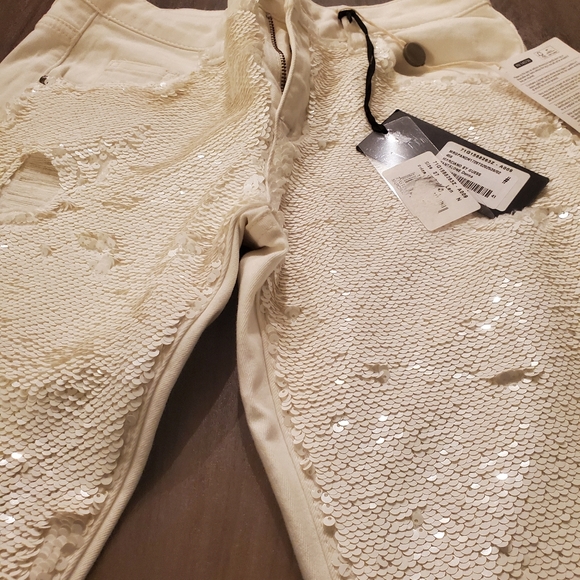 NWT - MARCIANO Sequined Jeans - Picture 8 of 8